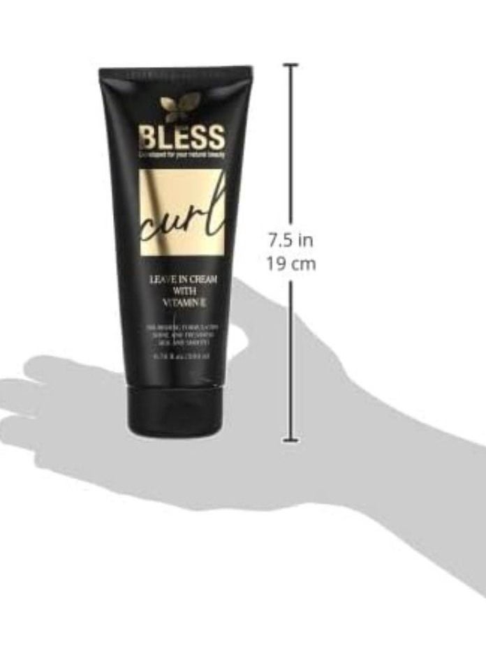 Bless - Curl Leave-in Cream with Vitamin E 200ML - Image 1