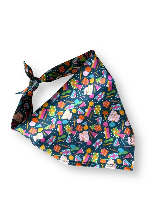 W Brings Gorgeous Birthday Celebration Dog Bandana | This Stunning Gorgeous Design Dog Bandana Scarf Is Perfect Styling Accessory For Dogs One Size Fits All. - Image 5