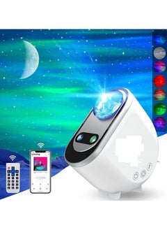 LED Northern Lights Aurora Projector, Noise Starry Moon Light with Bluetooth Speaker for Adult Kids Gift, Bedroom, Room