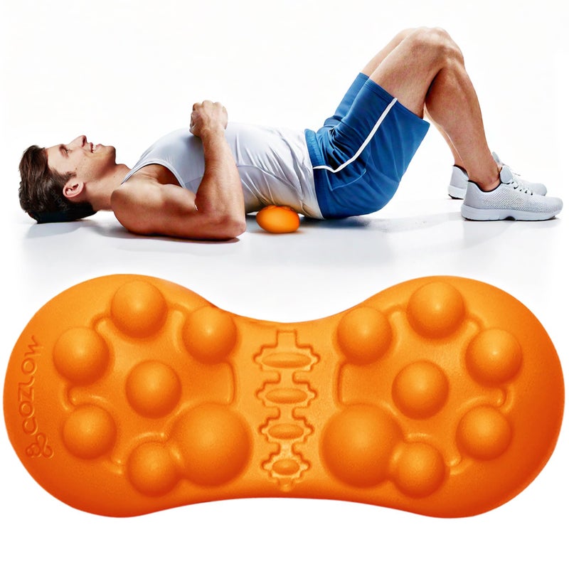 COZLOW Hip Massager for Psoas Release Extra Firm Sciatica Piriformis Syndrome Pain Relief Trigger Point Massage Tool for Hip Lower Back Pain