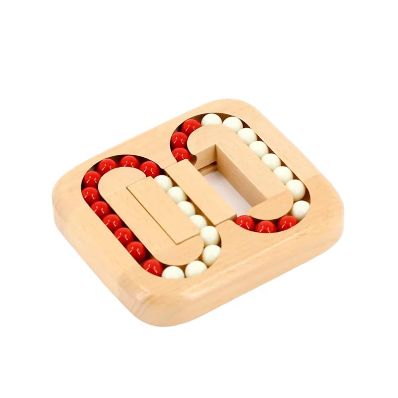 TNBUENO Dementia Games Wooden Tile Brain Maze Game for Seniors Older Adults Easy Puzzle Toys for Alzheimers Planar Toys Brain Logic Activities Products for Elderly Gifts for Adults with Dementia - Image 4