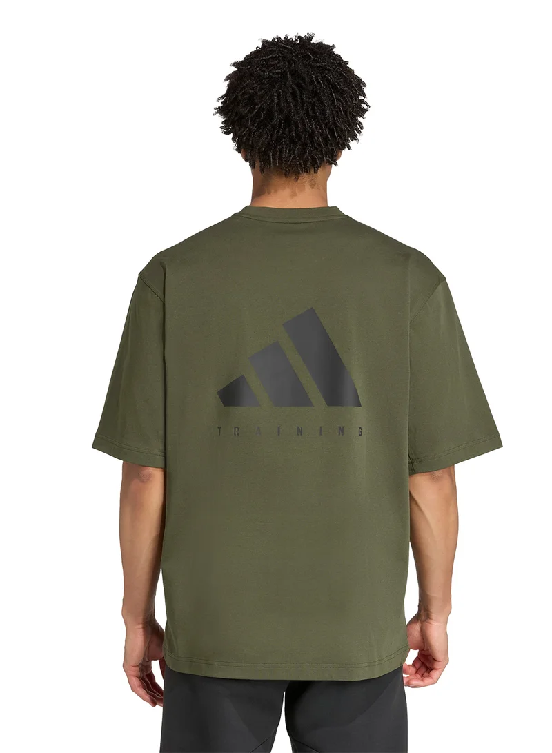 adidas تيشيرت شبابي واسع