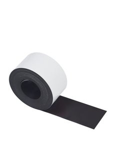 GUDOO Magnetic Tape Roll Blank Magnetic Strips with Adhesive Backing Dry Erase Magnetic Labels Writable Magnetic Sheet Labels Stickers for DIY Crafts  - Image 1
