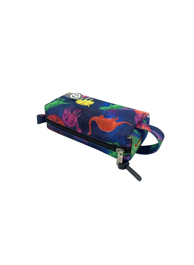 JUST HYPE Original Pencil Pouch - Multi Space Dinosaurs - Image 5