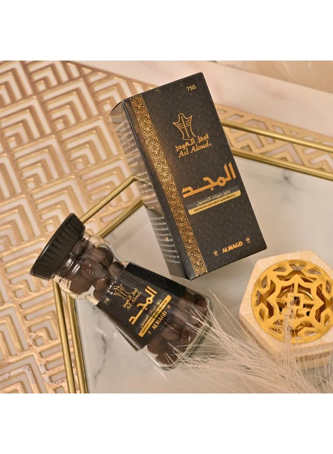 عبايات حوراء بخور المجد حبيبات المعمول من اصل العود