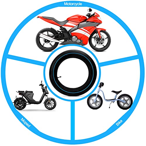 New Olym أنبوب داخلي جديد Olym 3.00-12 (80/100-12) 12" للدراجات النارية الصغيرة الثقيلة مع صمام TR4 مستقيم لـ 70cc 90cc 110cc 125cc CRF70 XR CRF 70 KLX 110 DRZ 110 TTR 90 - Image 5