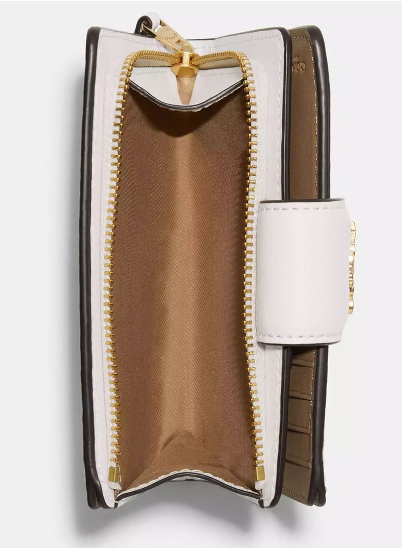 كوتش اوت ليت محفظة كوتش COACH حريمي سيجنتشر لون خاكي وأبيض موديل C8741 - Image 5