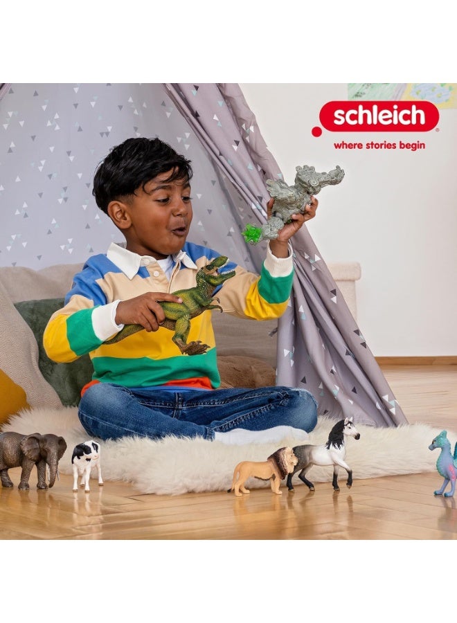 Schleich Tyrannosaurus Rex Toy Figure, Green - Image 1