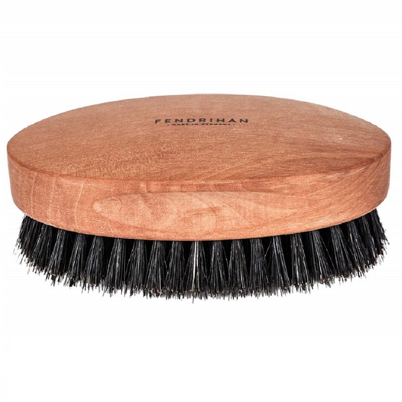 Fendrihan Genuine Boar Bristle and Pear Wood Military Hair Brush Made in Germany SOFT BRISTLE