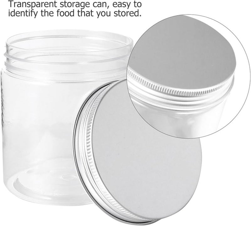 FAVOMOTO 6pcs 10oz Mason Jar Storage Containers with Wide Mouth Lids, Airtight Food Storage Jars for Kitchen and Household Organization - Image 3