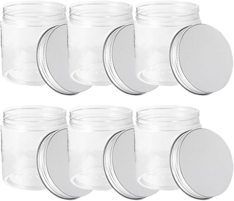 FAVOMOTO 6pcs 10oz Mason Jar Storage Containers with Wide Mouth Lids, Airtight Food Storage Jars for Kitchen and Household Organization - Image 1