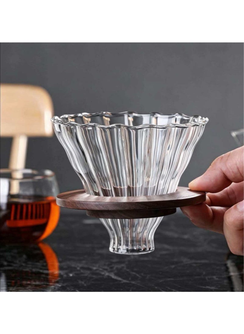 طقم ماكينة قهوة V60 للتنقيط مكون من 3 قطع - Image 3