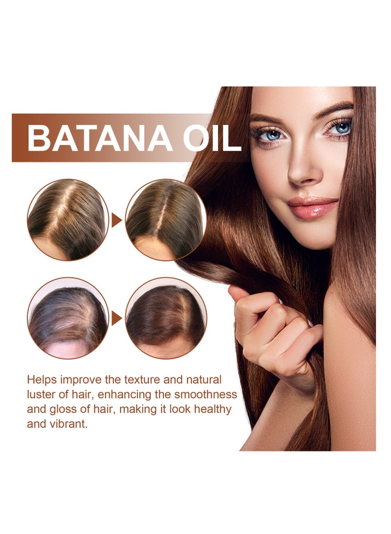 EELHOE 100% Unrefined Batana Oil Hair Growth Products for Men and Women Rapid Growth Anti-Hair Loss - Image 2