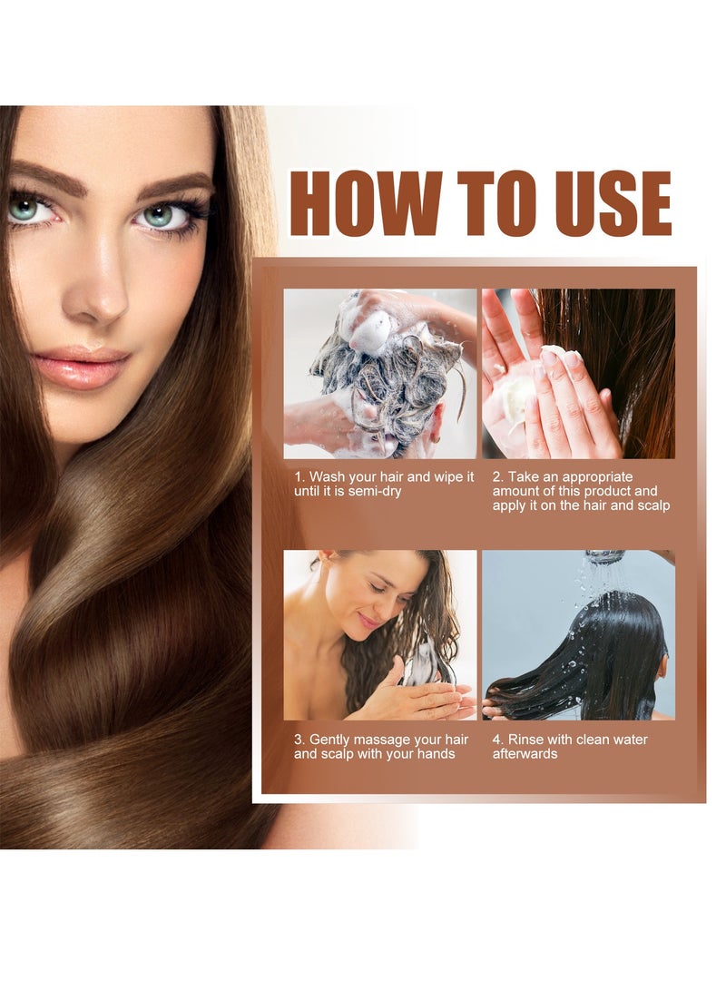 EELHOE 100% Unrefined Batana Oil Hair Growth Products for Men and Women Rapid Growth Anti-Hair Loss - Image 5