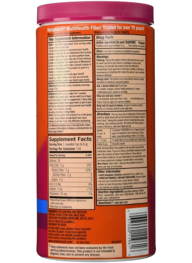 Metamucil - Berry (23.3 oz.) - pzsku/ZFC207E89601C40F115B3Z/45/_/1725282060/b494b2e9-8ff0-40c8-a4df-0ea3599844e2