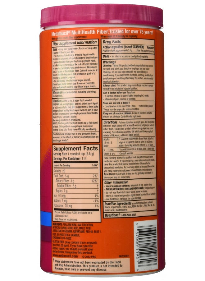 Metamucil - Berry (23.3 oz.) - pzsku/ZFC207E89601C40F115B3Z/45/_/1727378233/515f8c57-9cc8-4f79-8a2c-eac8a2e84221