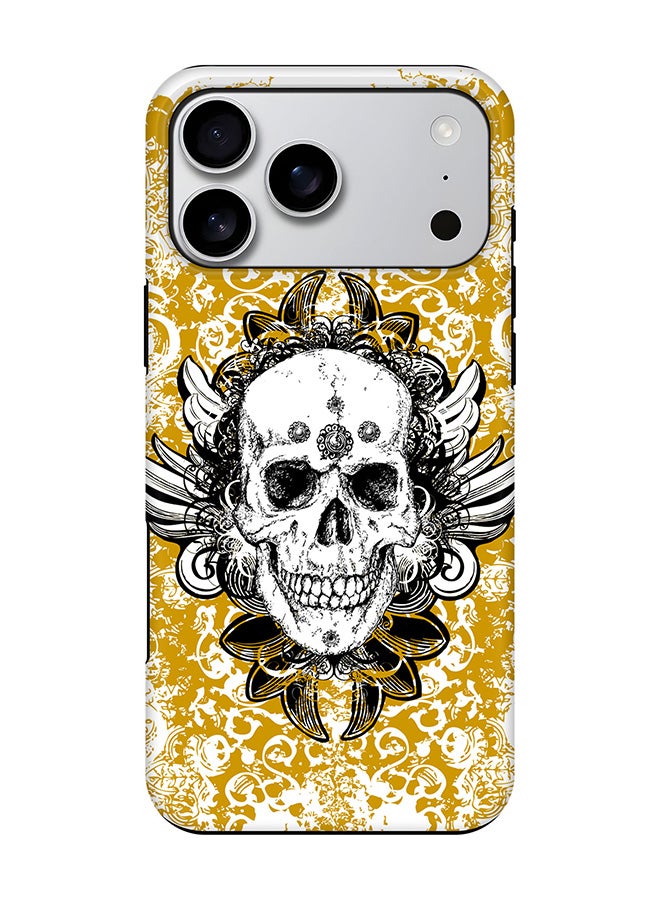 Tough Pro Magnetic Case for iPhone 17 Pro Max, Dual Layer hybrid PC + TPU Mobile Cover Matte - Skull Cult