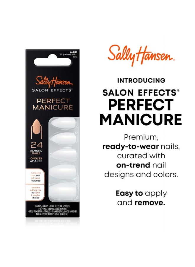 Sally Hansen Salon Effects Perfect Manicure Press on Nails Only Have Ice for You  - Image 4