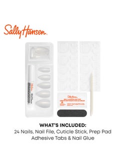 Sally Hansen Salon Effects Perfect Manicure Press-On Nails Only Have Ice For You  - Image 3