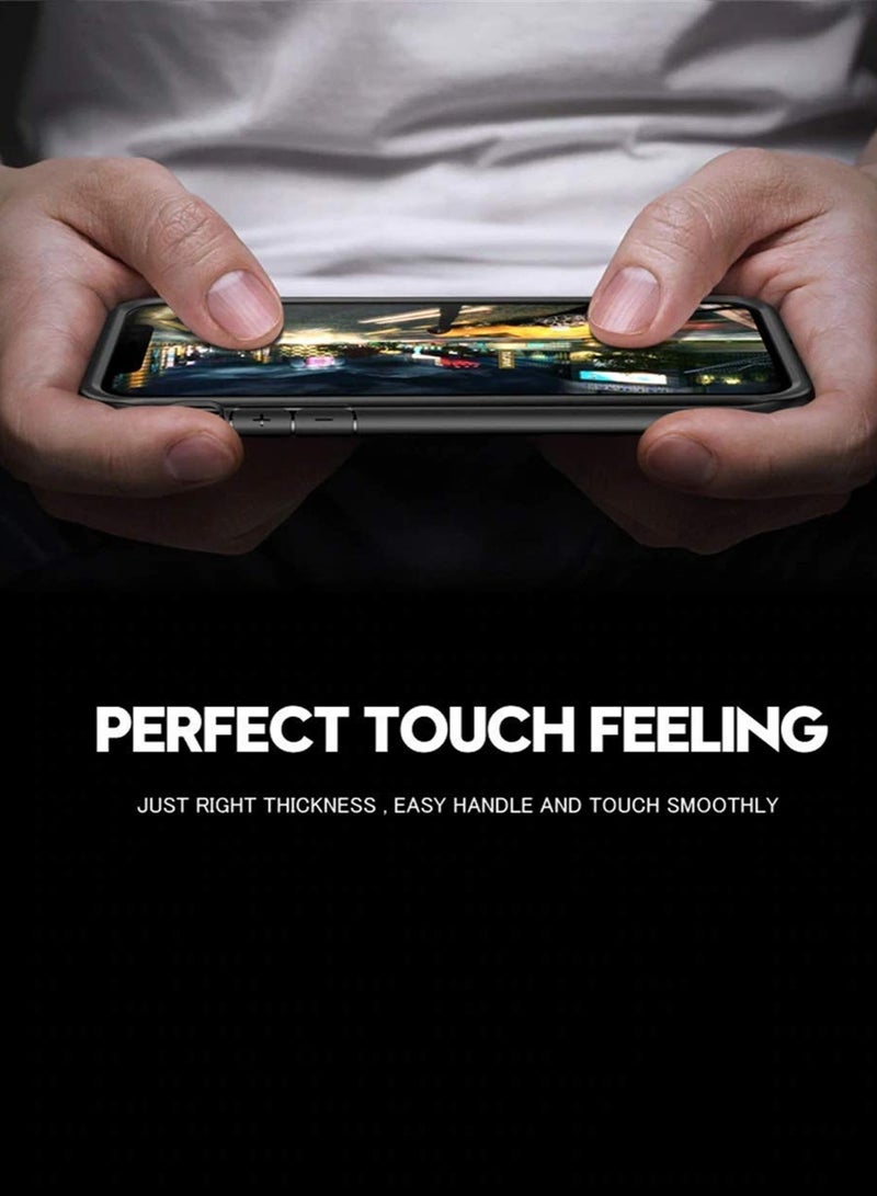 Wtech Liquid Silicone Ultra Thin TPU Phone Case Cover For Honor X9b 5G 2023 Black - Image 4