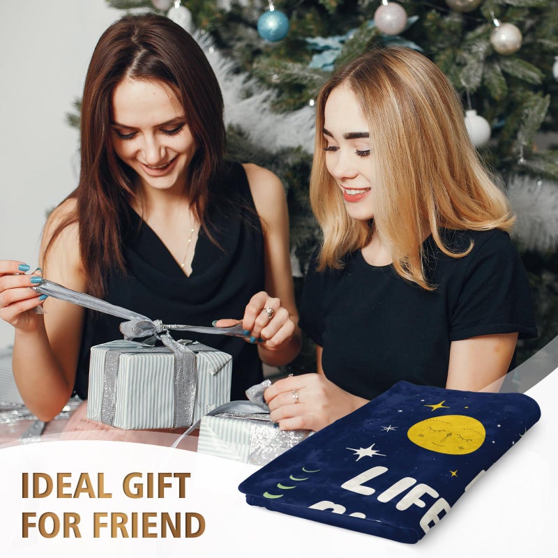 Niyewsor Best Friend Blanket Gifts for Women  Friendship Gifts for Women Bestie BBF  Christmas Friendsgiving Gifts for Friend  Birthday Gifts for Friends Female  to My Friend Blanket  60""x50""