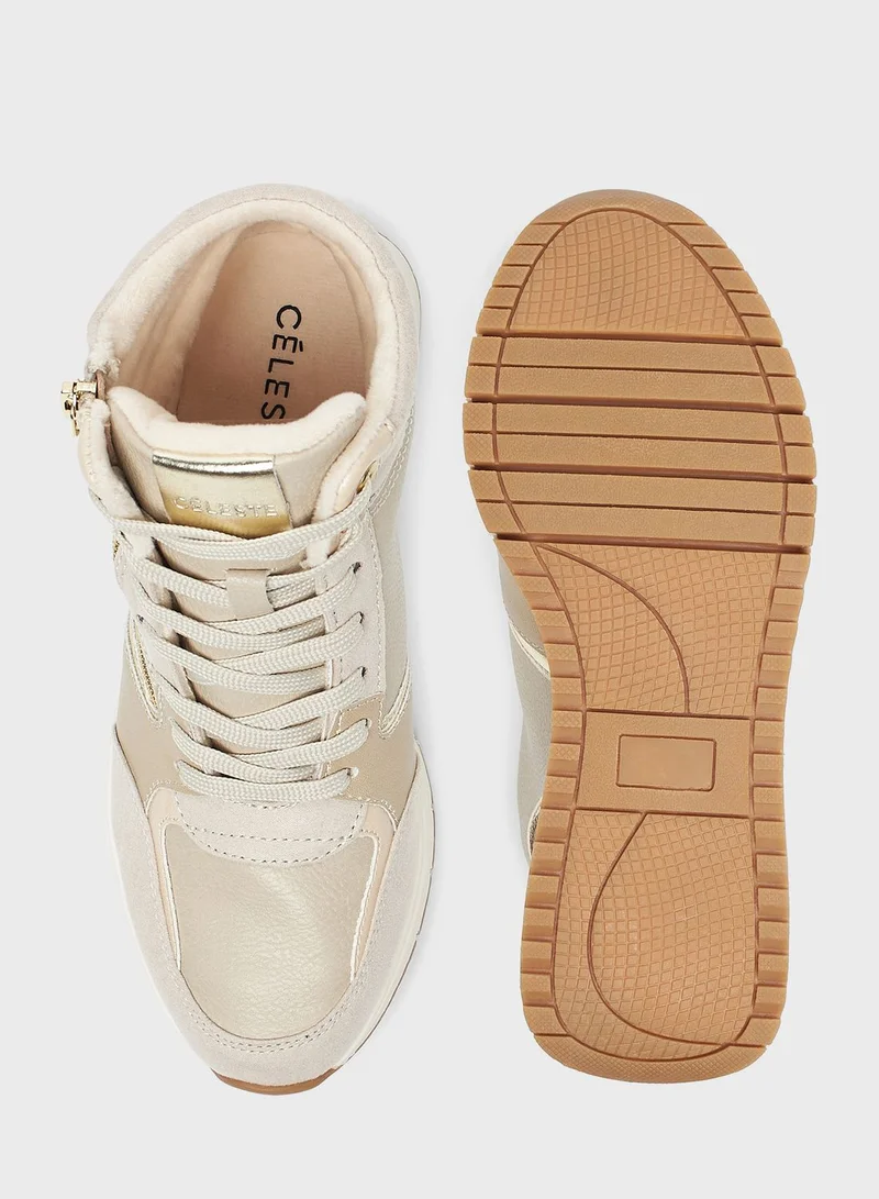 Celeste Lace Up Low Top Sneakers