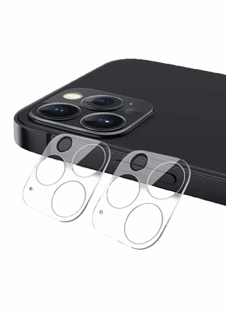 quix - Camera Lens Protector for  iPhone 12 PRO Max Tempered glass with a durable and distinctive scratch-resistant metal frame - Protects the lens from damage and sudden shocks - Image 1