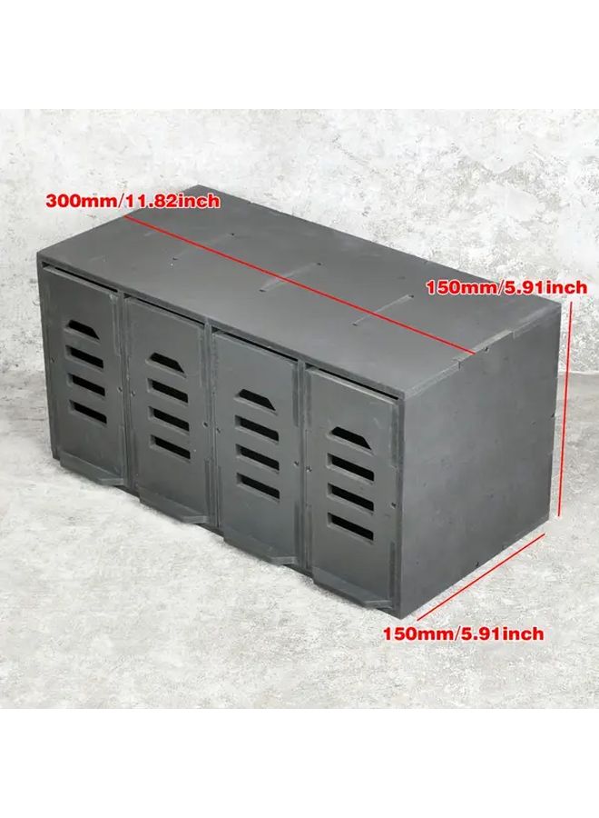 PVC Model Tool Organizer Storage Rack With Paint Holder 1 Set - Image 2