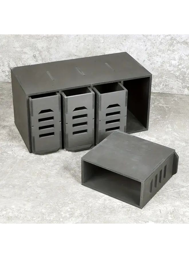 PVC Model Tool Organizer Storage Rack With Paint Holder 1 Set - Image 3