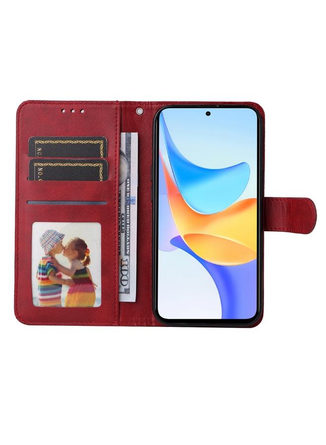 S-TOP Case For Honor Play 50 Plus Classic Calf Texture Flip Leather Phone Case - Image 4