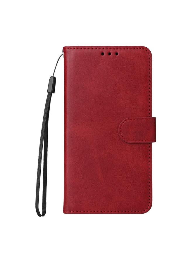 S-TOP Case For Honor Play 50 Plus Classic Calf Texture Flip Leather Phone Case - Image 2