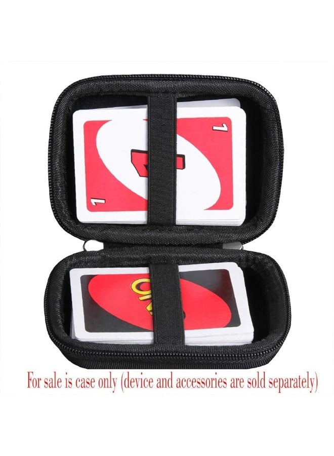 Adada Travel Case for Mattel UNO Card Game (Only Case) (Black) - Image 3