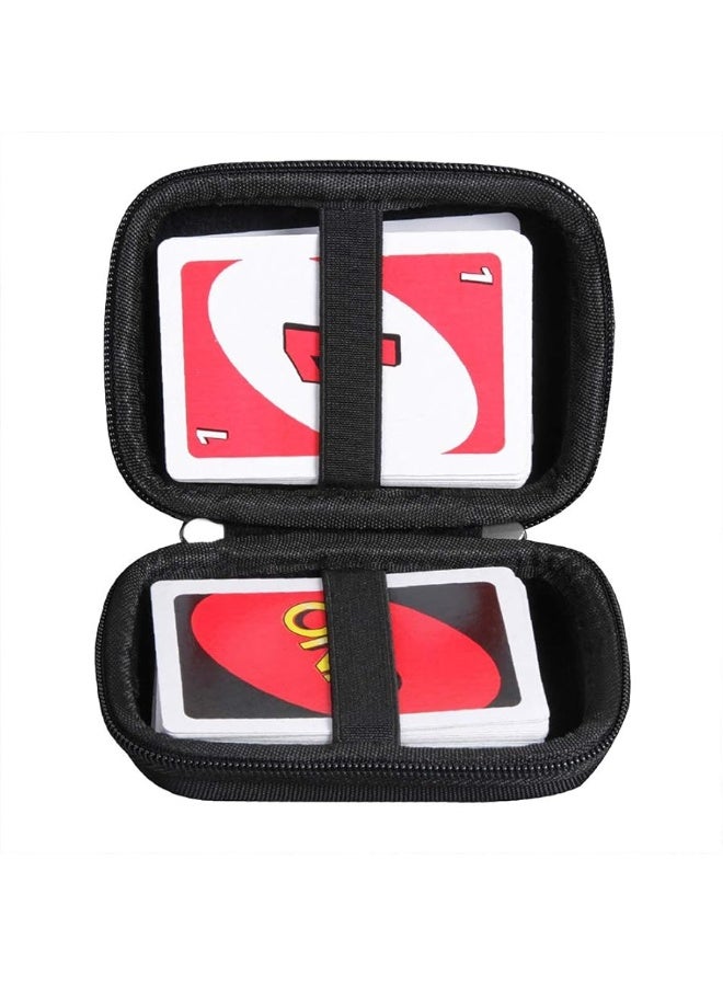Adada Travel Case for Mattel UNO Card Game (Only Case) (Black) - Image 5