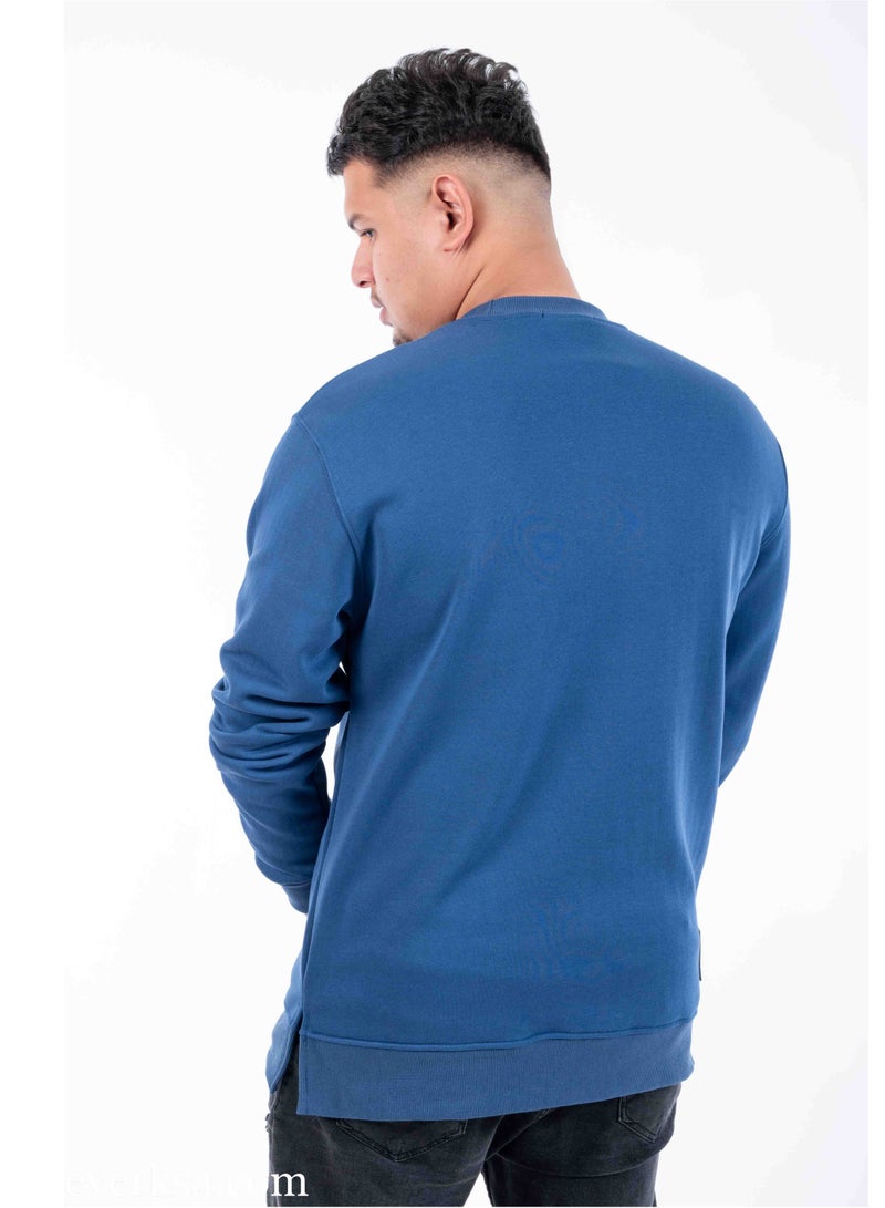 Everest Oversized sweater in navy blue  - Image 2