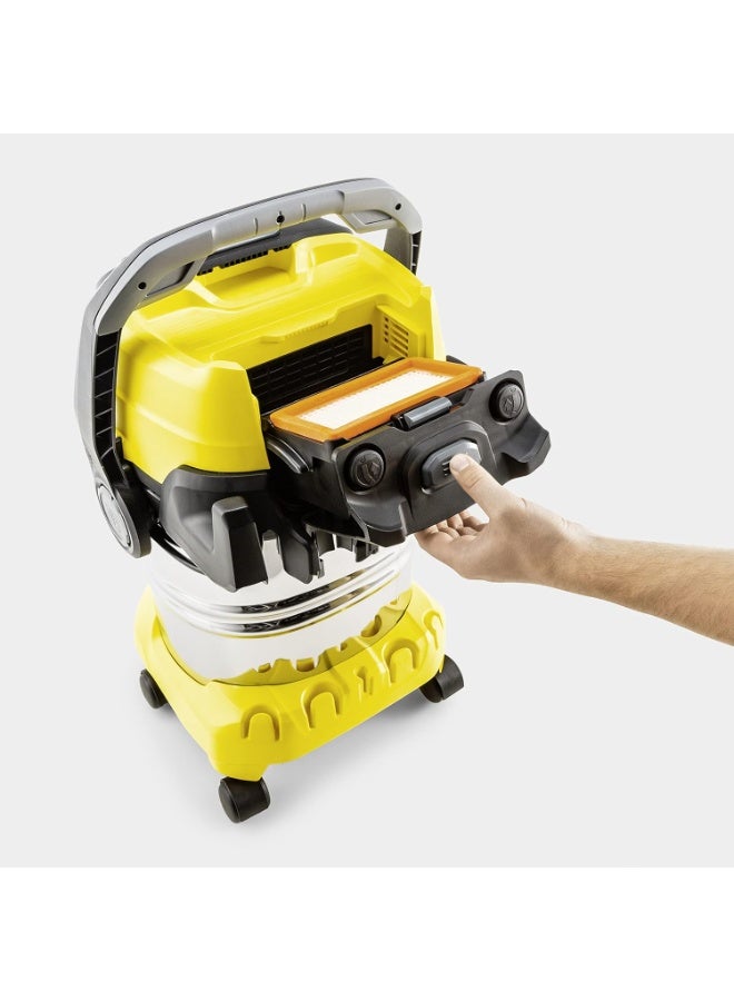 Kärcher Wet & Dry Vacuum Cleaner, 25-Liter Container, Multi-Purpose Home Cleaning, Powerful Suction, Versatile Accessories  - Image 5