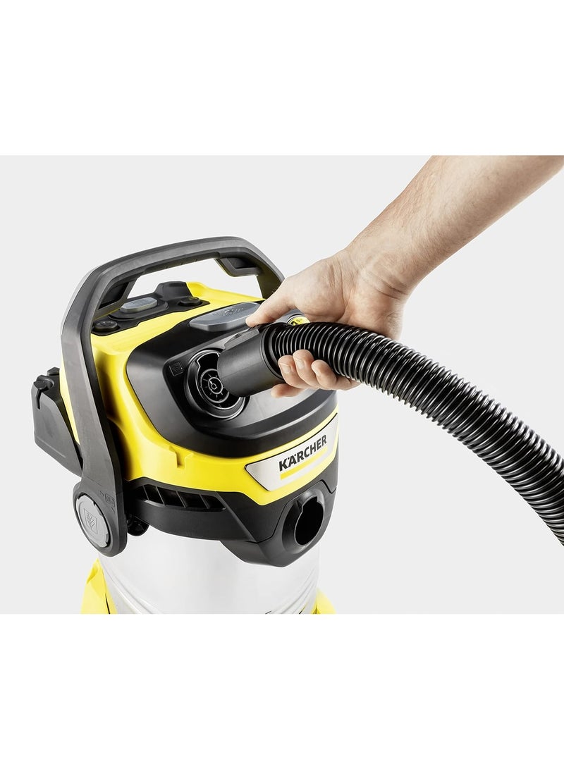 Kärcher Wet & Dry Vacuum Cleaner, 25-Liter Container, Multi-Purpose Home Cleaning, Powerful Suction, Versatile Accessories  - Image 4