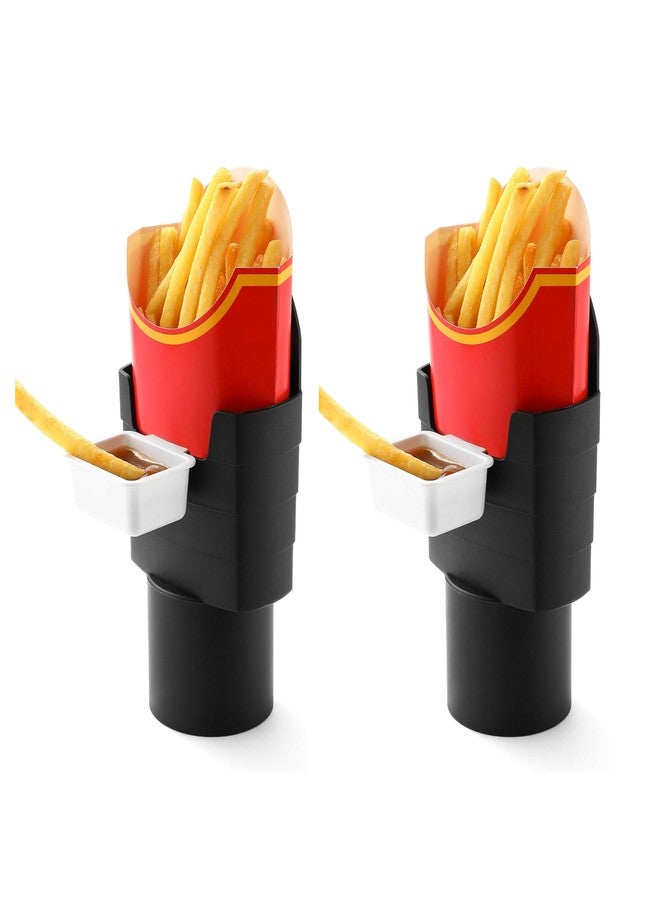 SUADEN French Fry Holder and Sauce Holder Set, White Elephant Gift Idea for Adults (2) - Image 1
