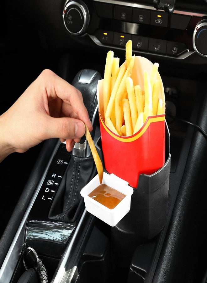 SUADEN French Fry Holder and Sauce Holder Set, White Elephant Gift Idea for Adults (2) - Image 3