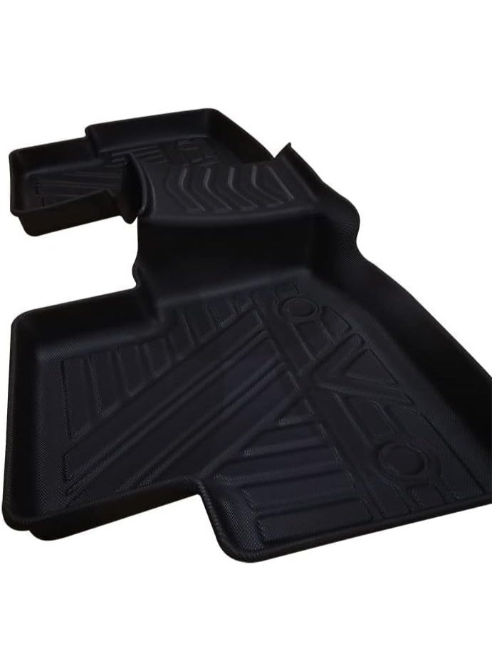 دواسات 9D جديدة للسيارة – مجموعة 3 قطع، متينة وسهلة التركيب لموديل Peugeot 2008 2020 - Image 4