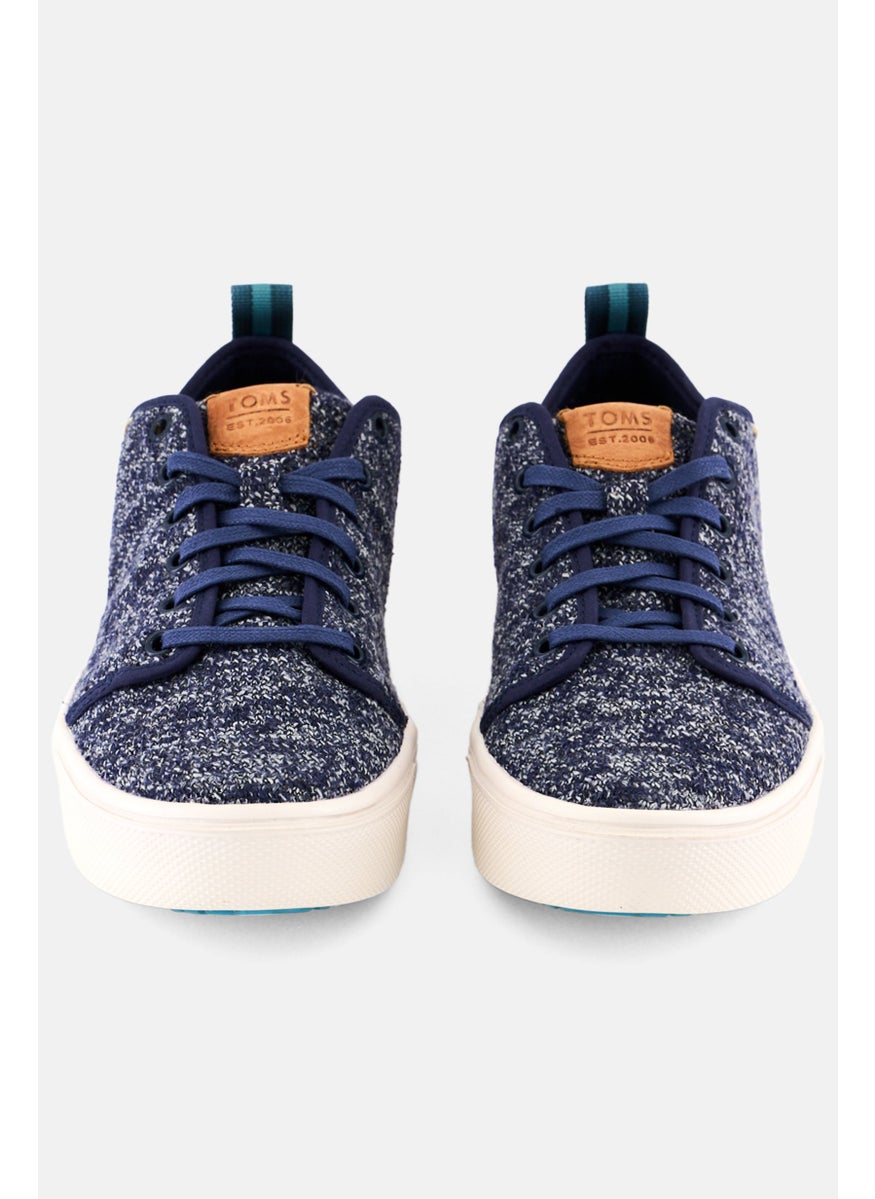 TOMS - Men Trvl Lite Low Lace Up Shoes, Navy Blue - Image 1
