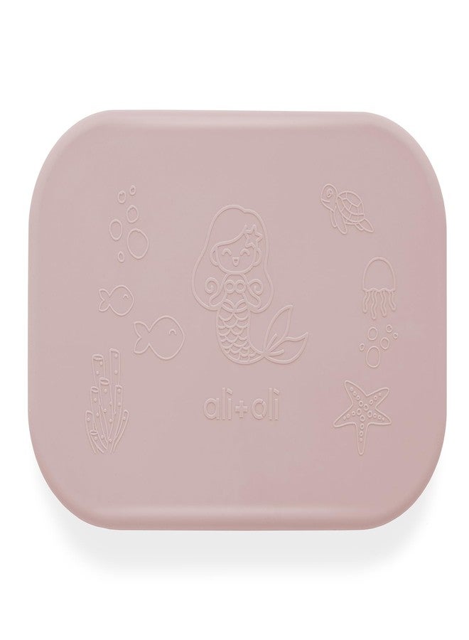 Ali+Oli Silicone Bento Box (Mermaid) Lunch Box for Kids, Toddlers, Preschoolers & Adults | BPA-Free and Spill-Proof | Ideal for School, and On-the-Go Meals| Perfect for Lunch, Snacks, and Meals - Image 3