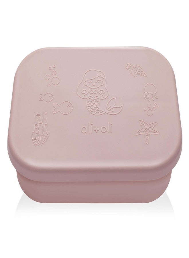 Ali+Oli Silicone Bento Box (Mermaid) Lunch Box for Kids, Toddlers, Preschoolers & Adults | BPA-Free and Spill-Proof | Ideal for School, and On-the-Go Meals| Perfect for Lunch, Snacks, and Meals - Image 2