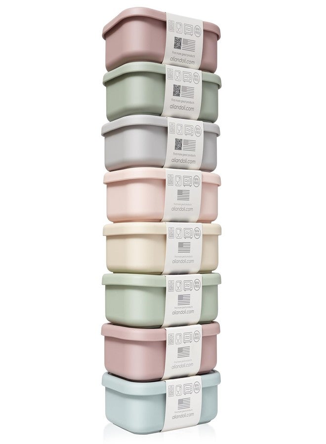 Ali+Oli Silicone Bento Box (Mermaid) Lunch Box for Kids, Toddlers, Preschoolers & Adults | BPA-Free and Spill-Proof | Ideal for School, and On-the-Go Meals| Perfect for Lunch, Snacks, and Meals - Image 4