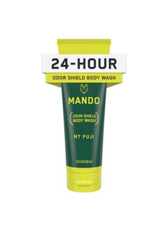 Mando Odor Shield Body Wash24 Hour Odor Controlremoves Odor Better Than Soapsls Free Paraben Free Skin Safe8.5 Ounce (Mt Fuji)  - Image 1