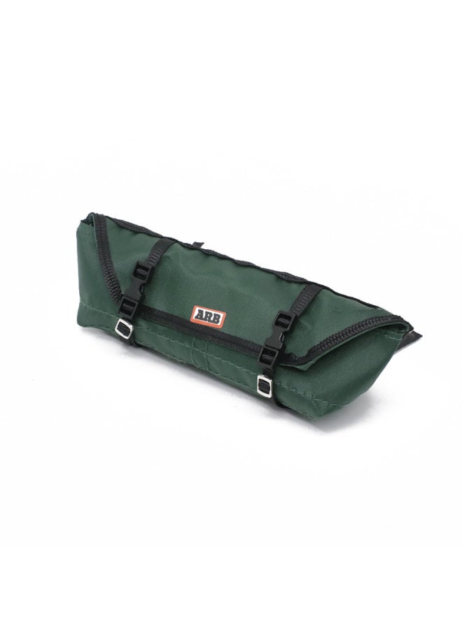 1/10 Climbing Car Luggage Bag Scx10 Trx4 Rc4Wd D90 Station Wagon Bag Mood Decoration Parts-Color:Dark Green  - Image 1