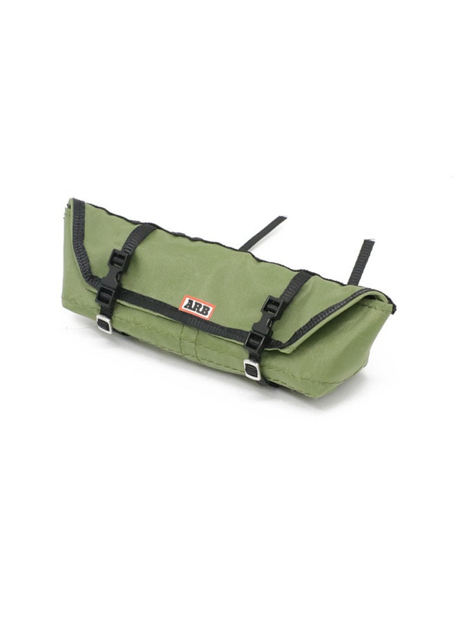 1/10 Climbing Car Luggage Bag Scx10 Trx4 Rc4Wd D90 Station Wagon Bag Mood Decoration Parts-Color:Dark Green  - Image 5