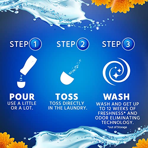 Purex Crystals In-Wash Fragrance and Scent Booster, Fresh Spring Waters, 21 Ounce (Pack of 4) - Image 5
