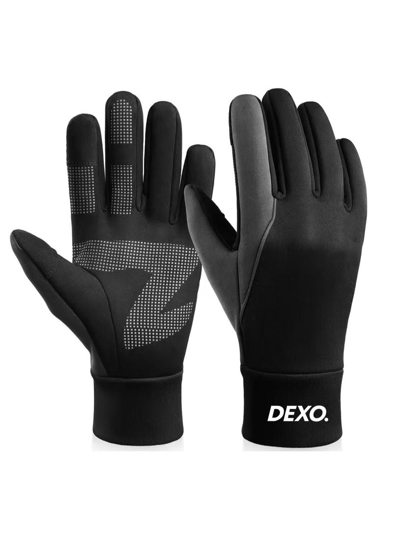 DEXO Waterproof Winter Sport Gloves – Thermal, Touchscreen, Windproof, Non-Slip – Unisex for Snowboarding, Skiing & Outdoor Activities, Small - Image 1