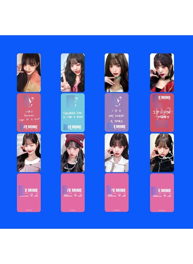 NIBEMINENT 8 Pcs Kpop IVE - WONYOUNG I'VE Lomo Cards Card For Fans Collection Gifts - Image 1
