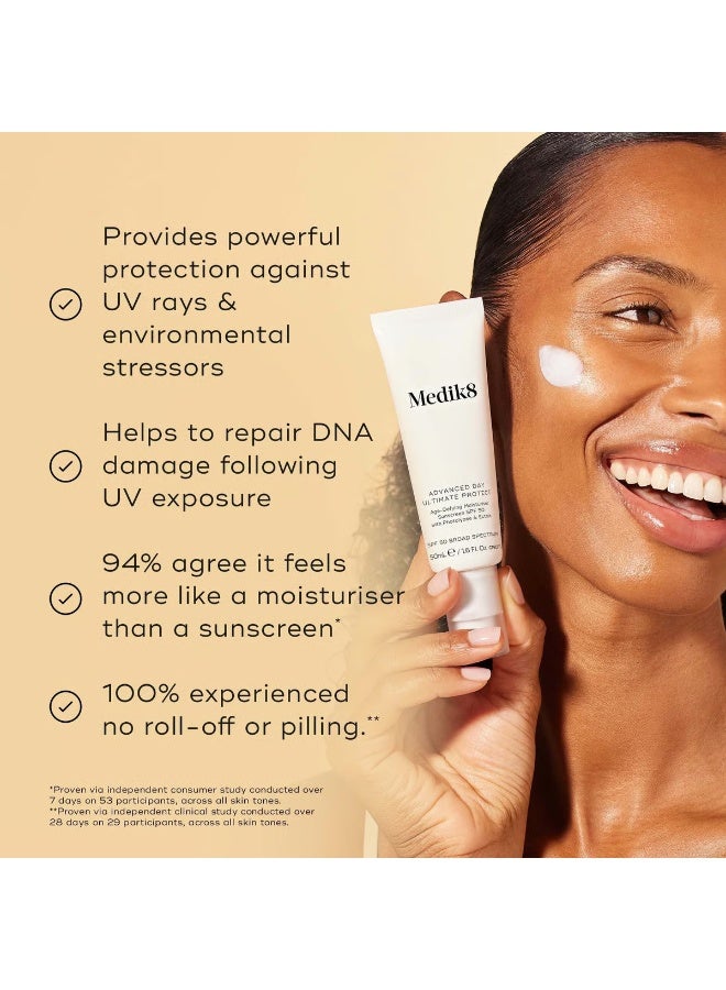 Medik8 Advanced Day Ultimate Protect Age-Defying Moisturiser SPF50+ 50ml - Image 4